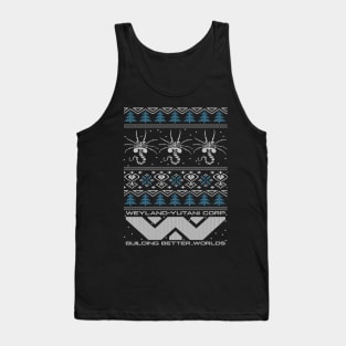 Ugly Christmas Sweater - Alien xenomorph Tank Top